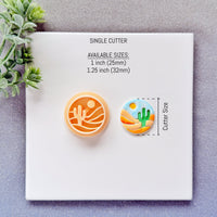 Scenic Horizon Landscape Cutter Collection - Summer 2026 Artistic Polymer Clay Cutters