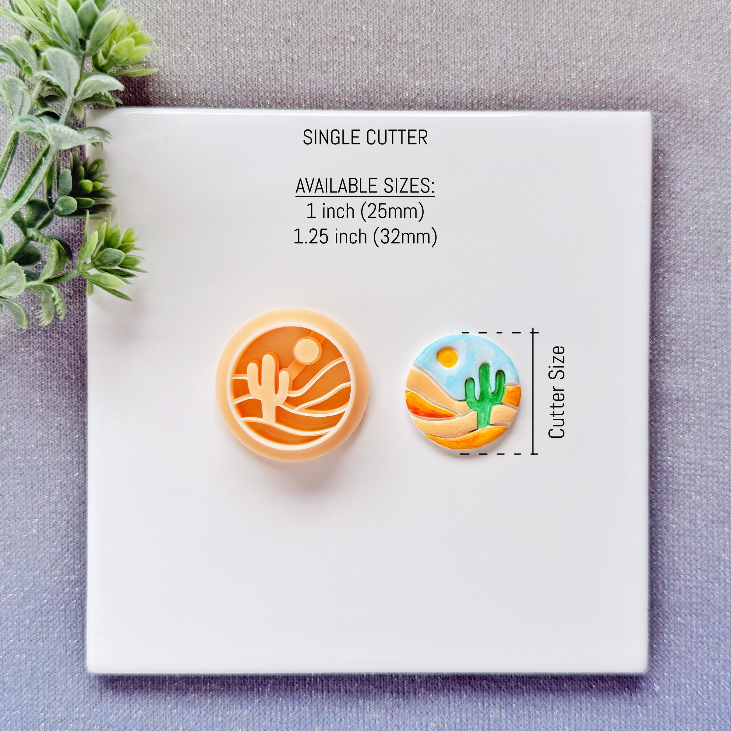 Scenic Horizon Landscape Cutter Collection - Summer 2026 Artistic Polymer Clay Cutters