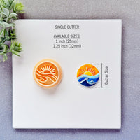 Scenic Horizon Landscape Cutter Collection - Summer 2026 Artistic Polymer Clay Cutters