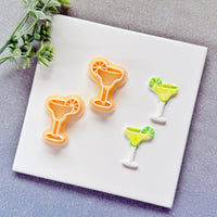 Margarita Glass Polymer Clay Cutter - Summer 2026 Happy Hour Collection