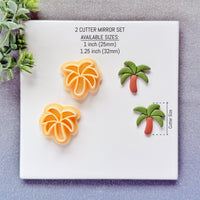 Tropical Palm Tree Polymer Clay Cutter - Summer 2026 Island Life Silhouette