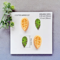 Tropical Banana Leaf Polymer Clay Cutter - Summer 2026 Exotic Botanical Silhouette