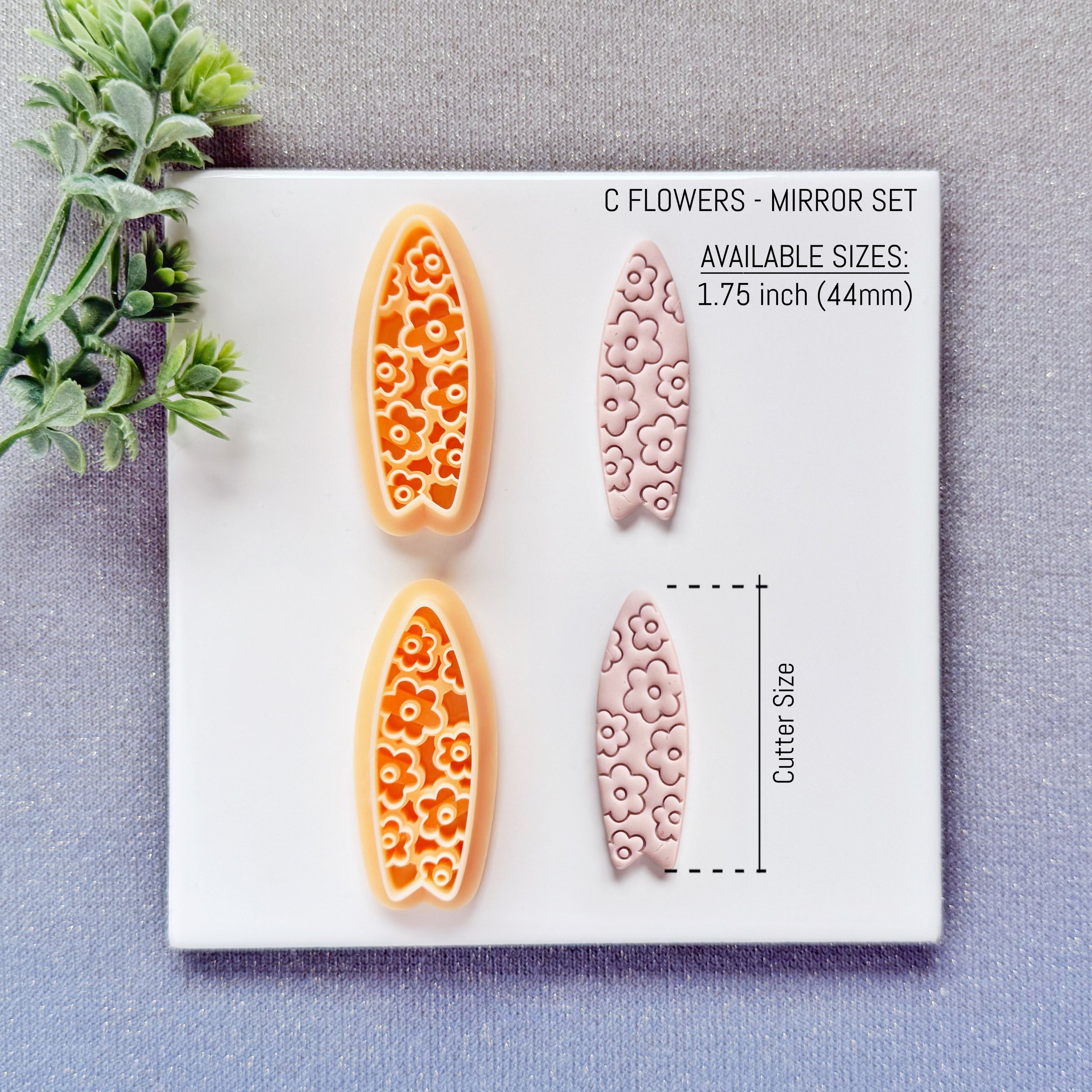Surfboard Clay Cutters - Summer 2026 Coastal Lifestyle Polymer Clay Cutters