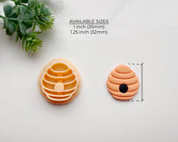 Beehive Clay Cutter | Honeycomb-Inspired Polymer Clay Cutter for Jewelry Making