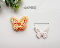 Monarch Butterfly Clay Cutter | Nature-Inspired Polymer Clay Cutter for Jewelry Making