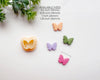 Butterfly Stud Clay Cutter | Mini Butterfly Polymer Clay Cutter for Jewelry Making