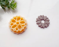 Tulip Wreath Clay Cutter | Floral Polymer Clay Cutter for Jewelry Making