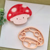 Cute Mushroom Trinket Dish Cutter | Whimsical Polymer Clay Dish Cutter