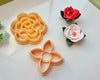 Spiral Flower Maker Clay Cutter | Rolled Flower Template Polymer Clay Cutter