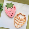 Strawberry Trinket Dish Cutter | Cute Fruit Polymer Clay Dish Cutter