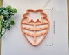 Strawberry Trinket Dish Cutter | Cute Fruit Polymer Clay Dish Cutter