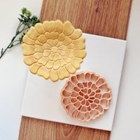 Marigold Flower Trinket Dish Clay Cutter