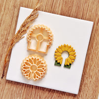 Sunflower Arch Polymer Clay Cutter Set