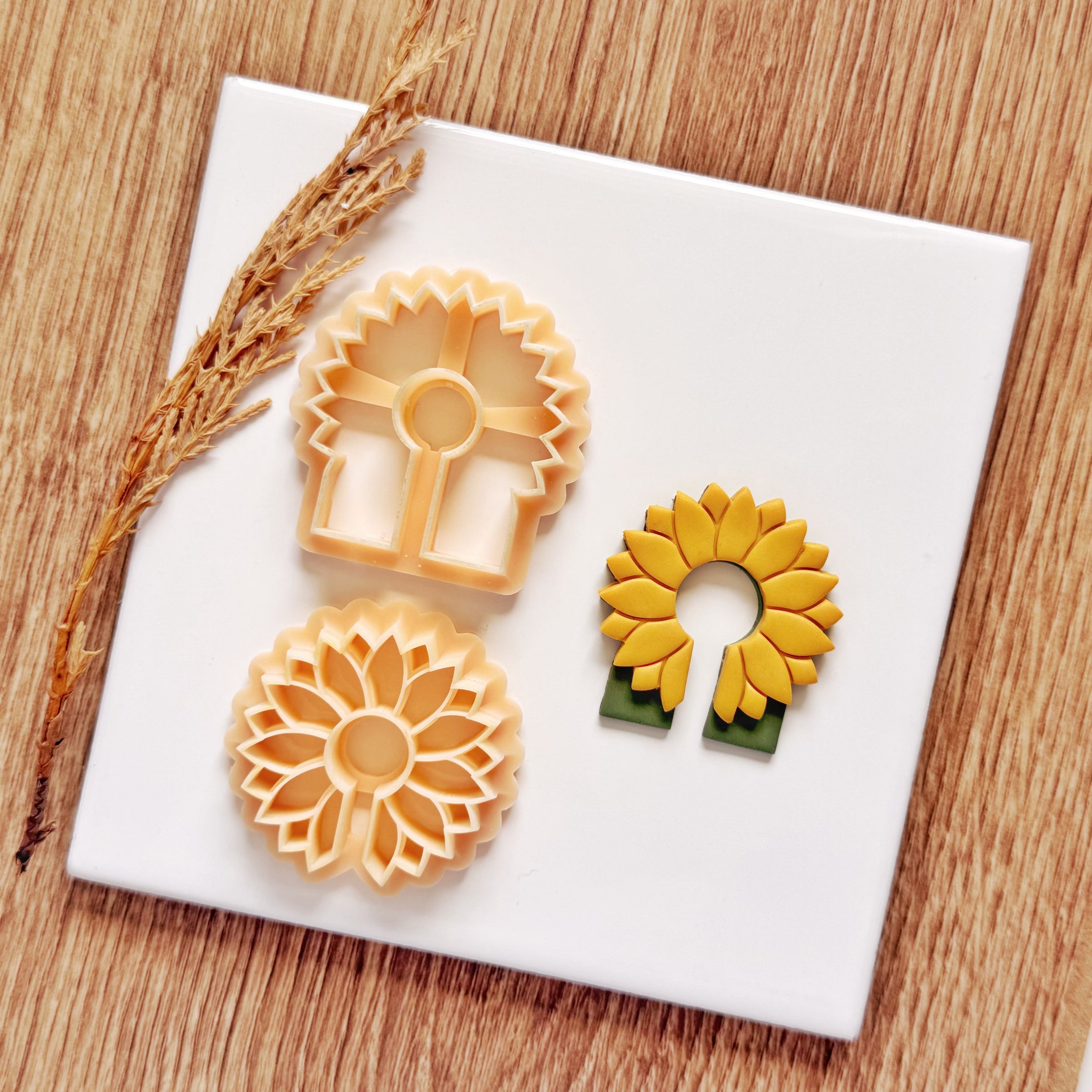 Sunflower Arch Polymer Clay Cutter Set