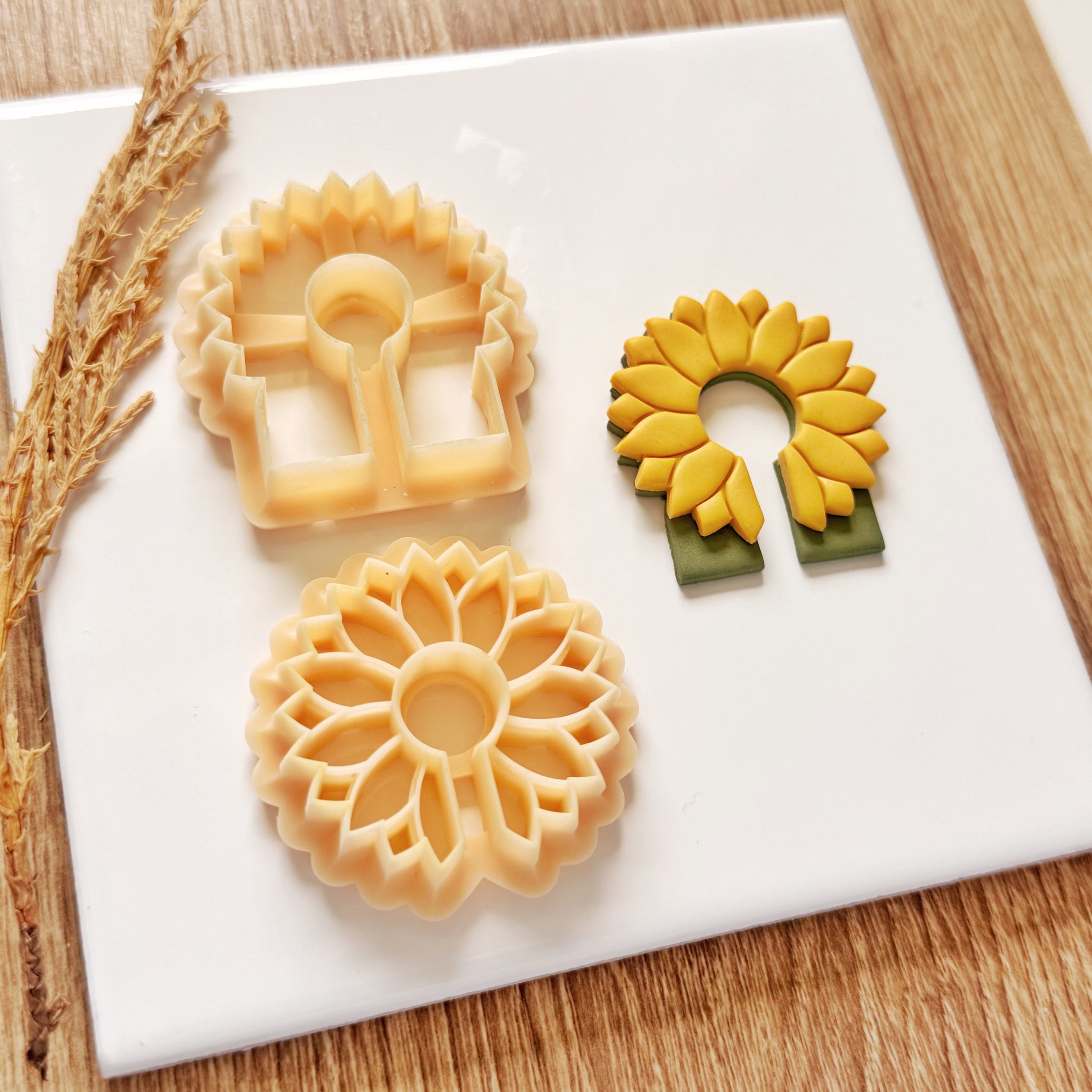 Sunflower Arch Polymer Clay Cutter Set