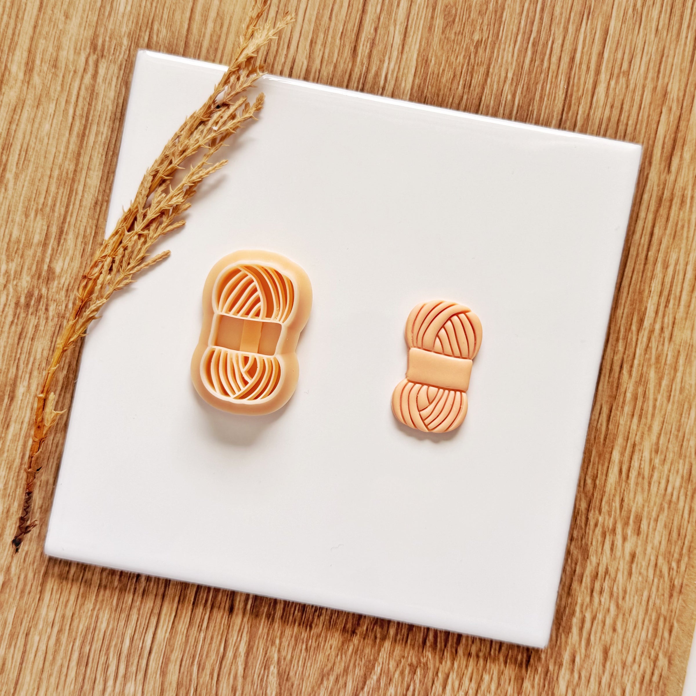 Yarn Ball Polymer Clay Cutter