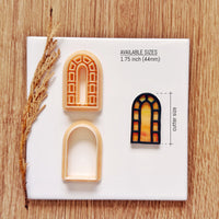 Cathedral Window Polymer Clay Cutter Set