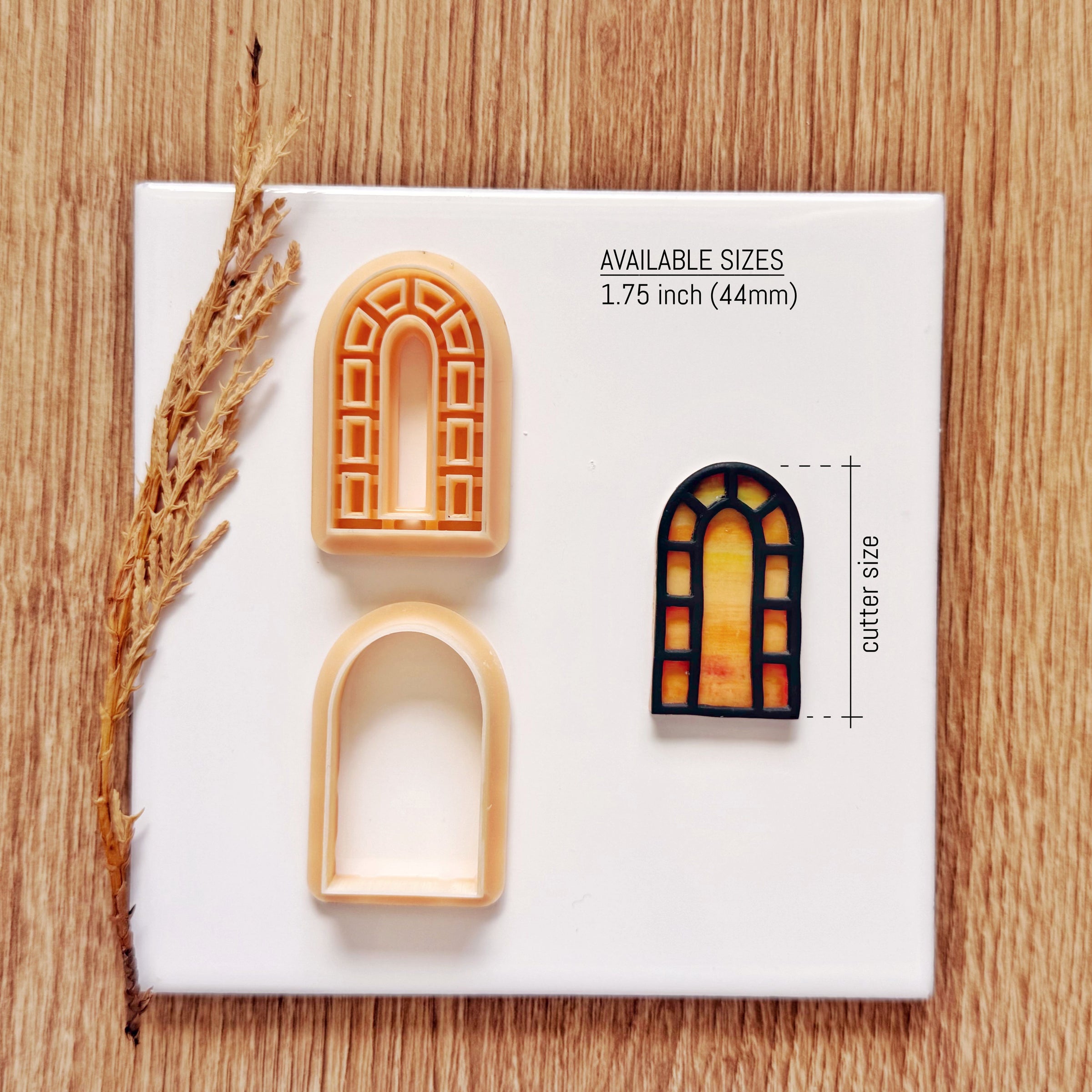 Cathedral Window Polymer Clay Cutter Set