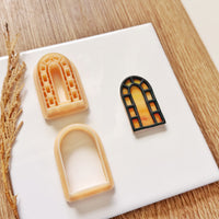 Cathedral Window Polymer Clay Cutter Set