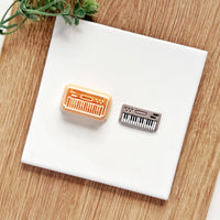 Keyboard Clay Cutter: Synthesizer Piano Polymer Earring Mold