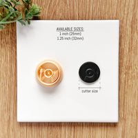Record Player Clay Cutter: Retro Vinyl Turntable Earring Mold