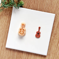 Guitar Clay Cutter: Ukulele Musical Instrument Earring Mold