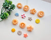 Summer Stud Cutters Set 1 – Miniature Polymer Clay Cutters for Earrings (4 Sizes)