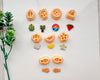Summer Stud Cutters Set 2 – Miniature Polymer Clay Cutters for Earrings (4 Sizes)