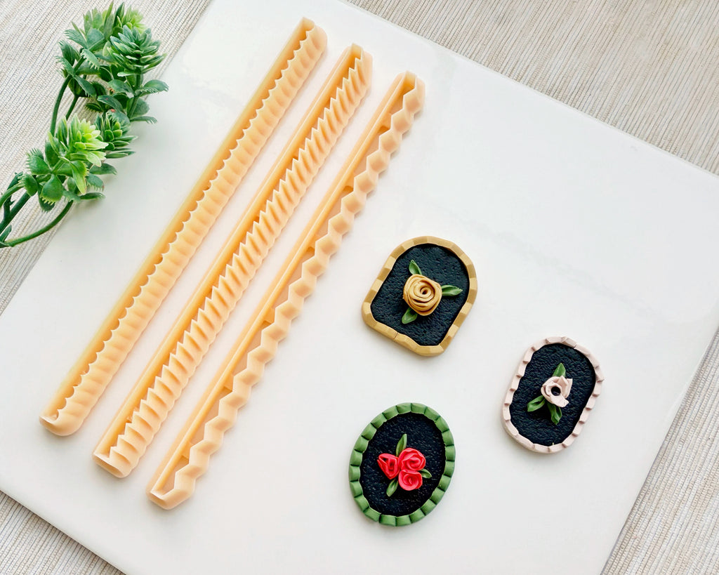 Border Tool Cutter Set – Scalloped, Sawtooth & Zigzag Edge Cutters for ...