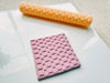 Reptile Scale Texture Roller – Polymer Clay Roller for Scales, Mermaid & Dragon Skin Designs