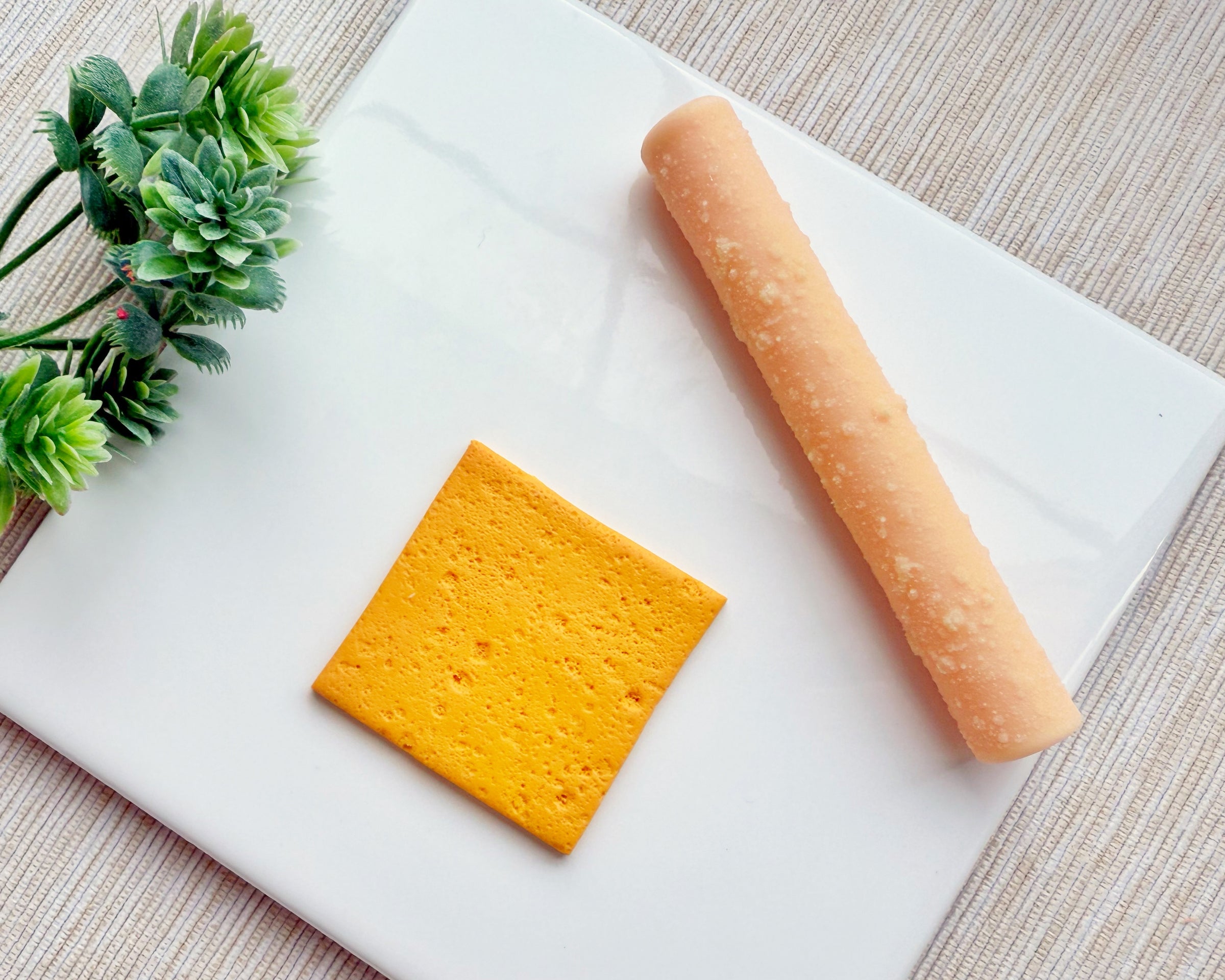 Sponge Texture Roller – Polymer Clay Roller for Organic Pitted & Pumice-Like Surface Effects