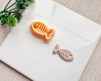 Fish Skeleton Polymer Clay Cutter – Ocean Earring Maker (Single or Mirror Set)