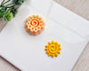 Radiant Sun Clay Cutter – Spiral Sun with Rays for Polymer Clay