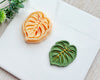 Monstera Leaf Polymer Clay Cutter – Tropical Summer Earring Design