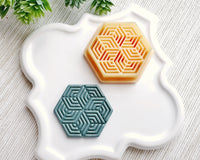 Embossing Hexagon Clay Cutter - June 27th Launch