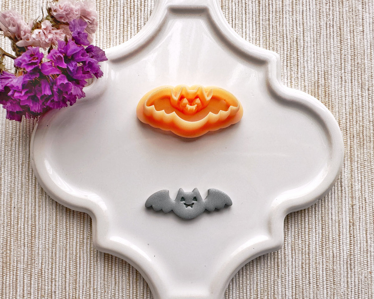 Bat with Teeth Halloween Clay Cutter - July13th Launch