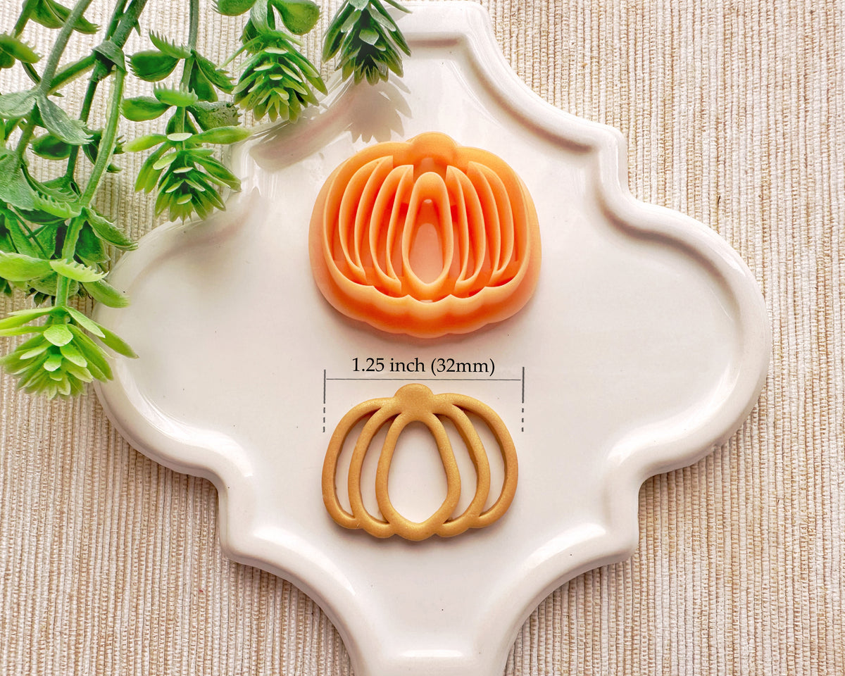 Cutout Pumpkin Fall Clay Cutter - July13th Launch