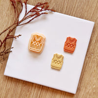 Argyle Vest Clay Cutter