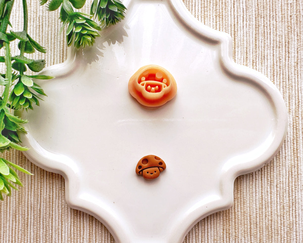 Cute Mushroom Fall Clay Cutter - July13th Launch