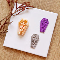 Floral Coffin Clay Cutter