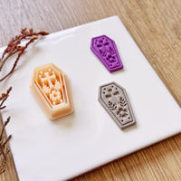 Floral Coffin Clay Cutter