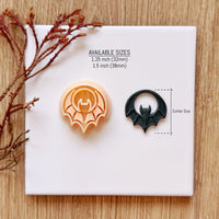 Moon Bat Dangle Clay Cutter