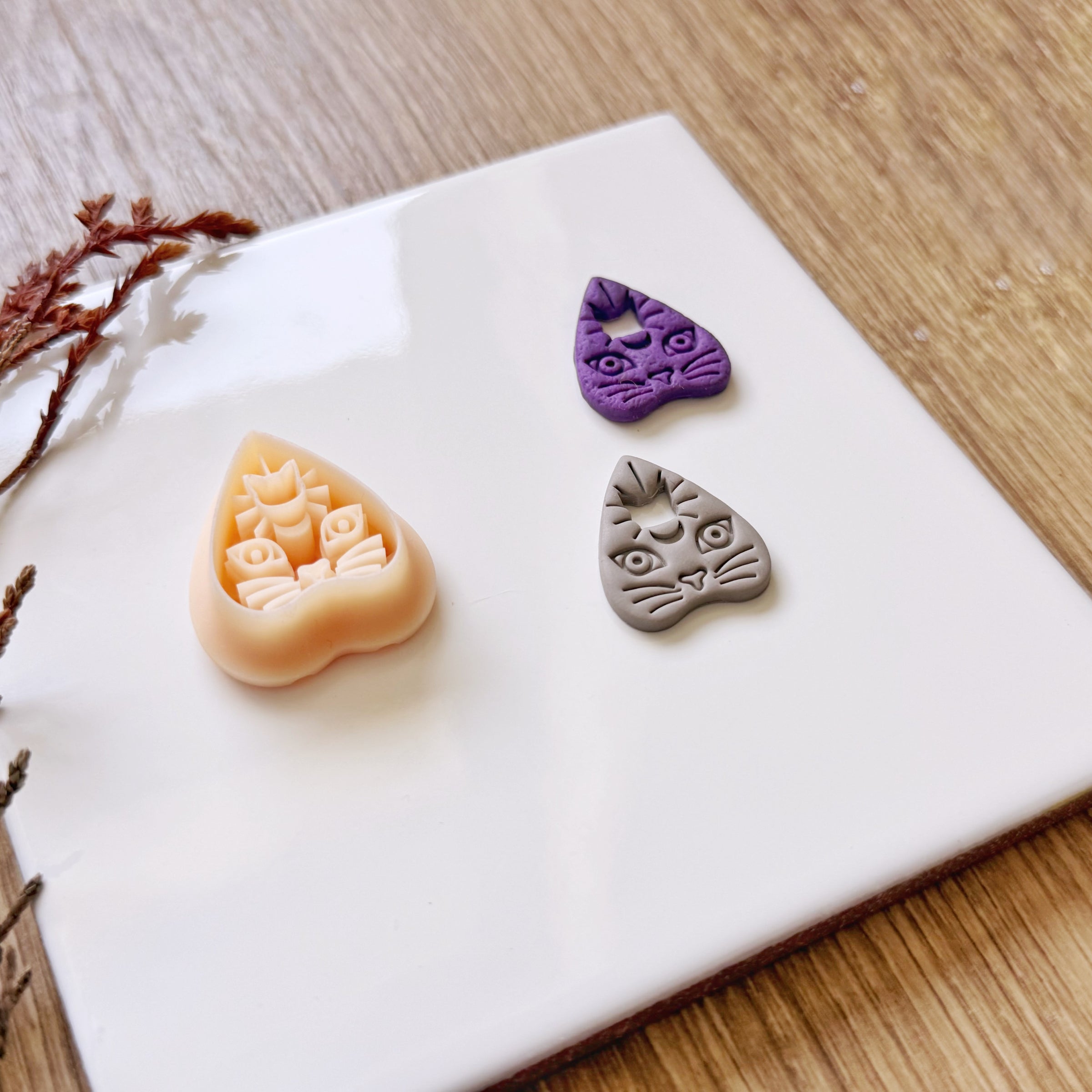 Cat Planchette Clay Cutter