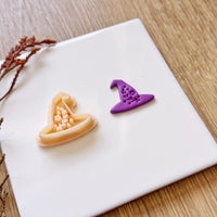 Floral Witch Hat Clay Cutter