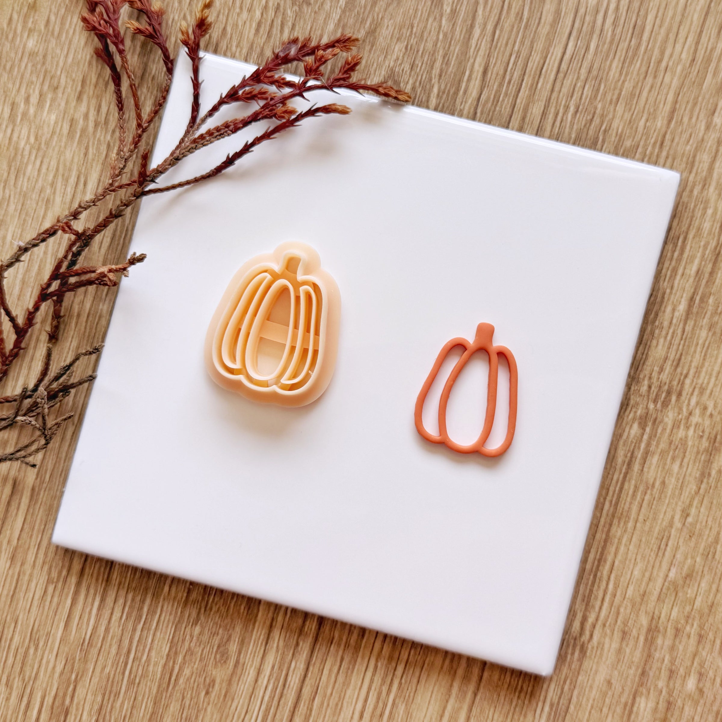 Pumpkin Cutout Clay Cutter