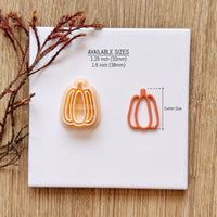 Pumpkin Cutout Clay Cutter
