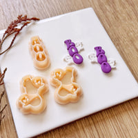 Boo Ghost Clay Cutter 3-Piece Mirror Set