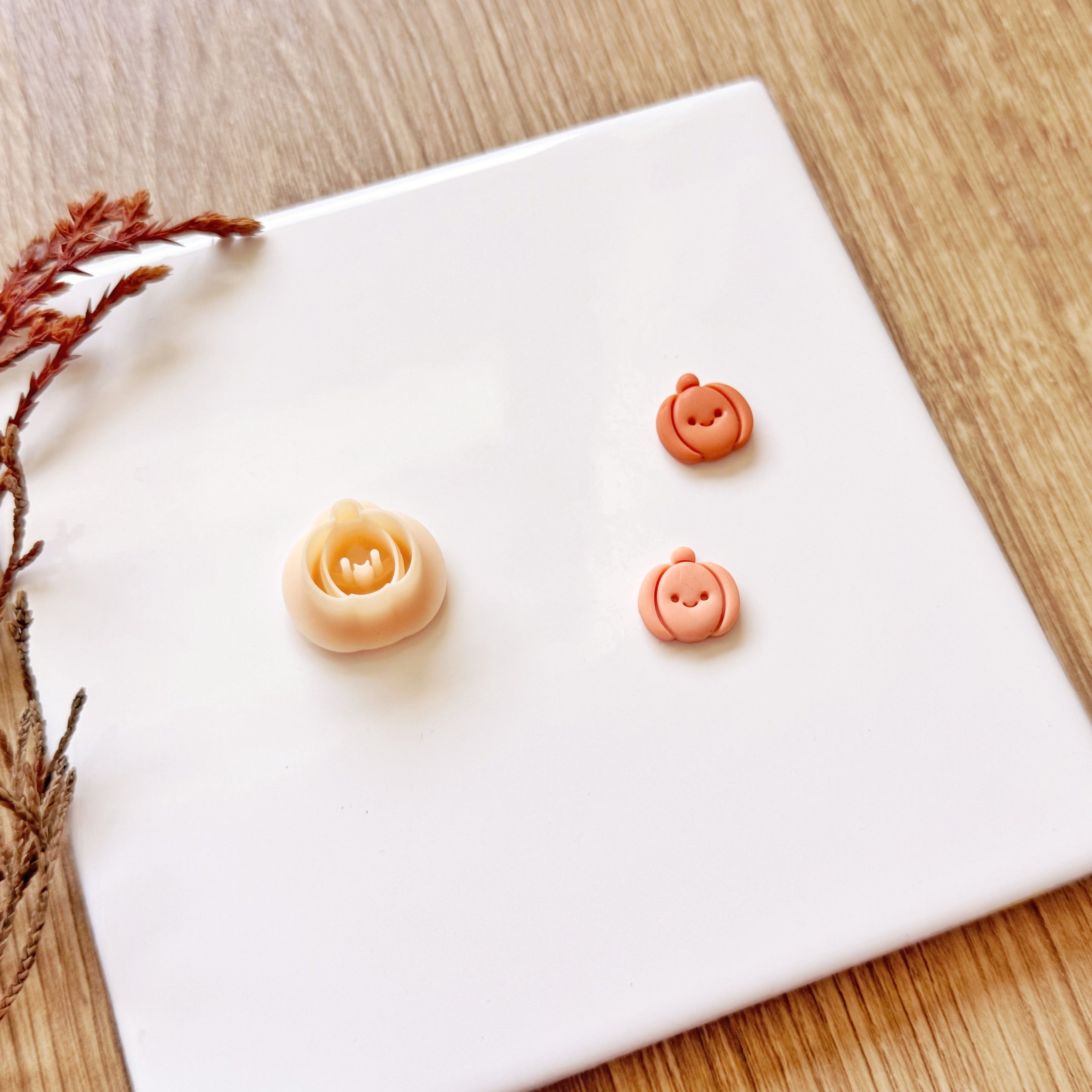 Cute Pumpkin Clay Cutter