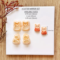 Scarf Cat Clay Cutter Set