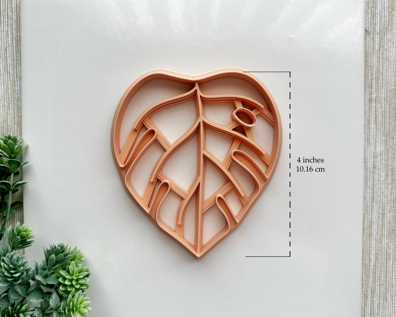 Monstera Trinket Dish Cutter